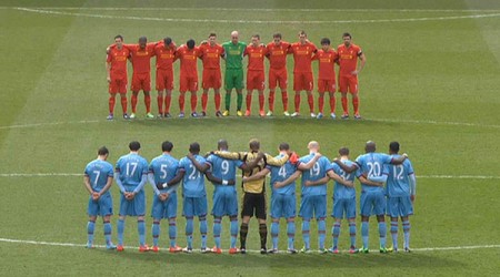 Minutes Silence before Liverpool - West Ham