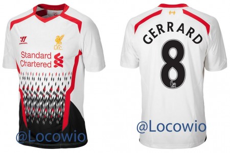 New LFC Away Kit 2013-14