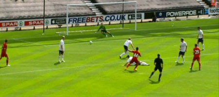 Jordan Ibe scores for Liverpool against Preston North End