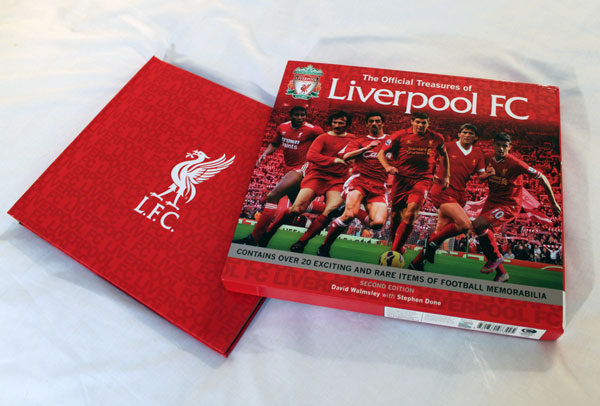 Official Treasures of Liverpool FC Book