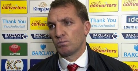 Brendan Rodgers disappointed with Hull 3-1 Liverpool
