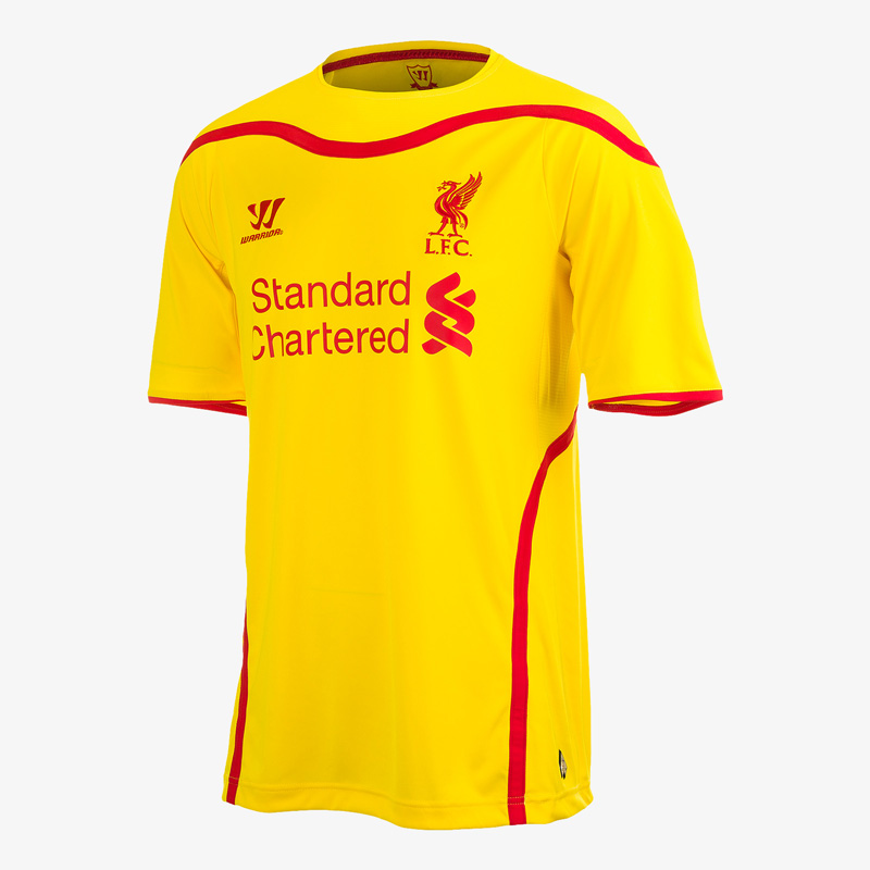 liverpool yellow kit