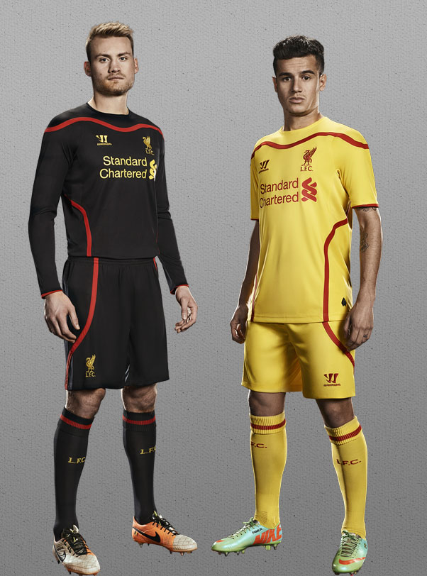 Liverpool FC 2014/15 Warrior Home Kit - FOOTBALL FASHION