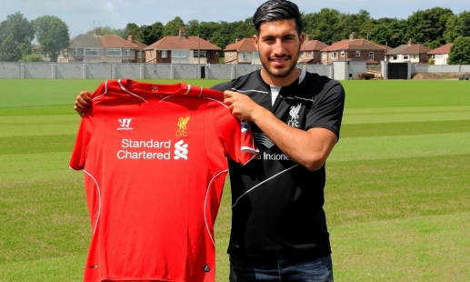 Emre Can officially signs for Liverpool FC