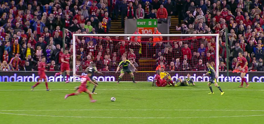 Suso goal against Middlesbrough