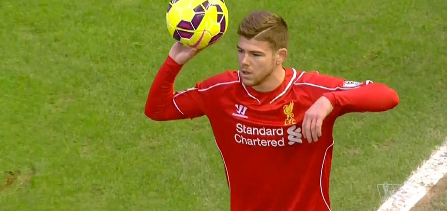 Alberto Moreno returns to the starting XI