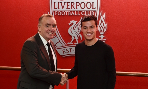 Coutinho signs new contract extension with Liverpool FC