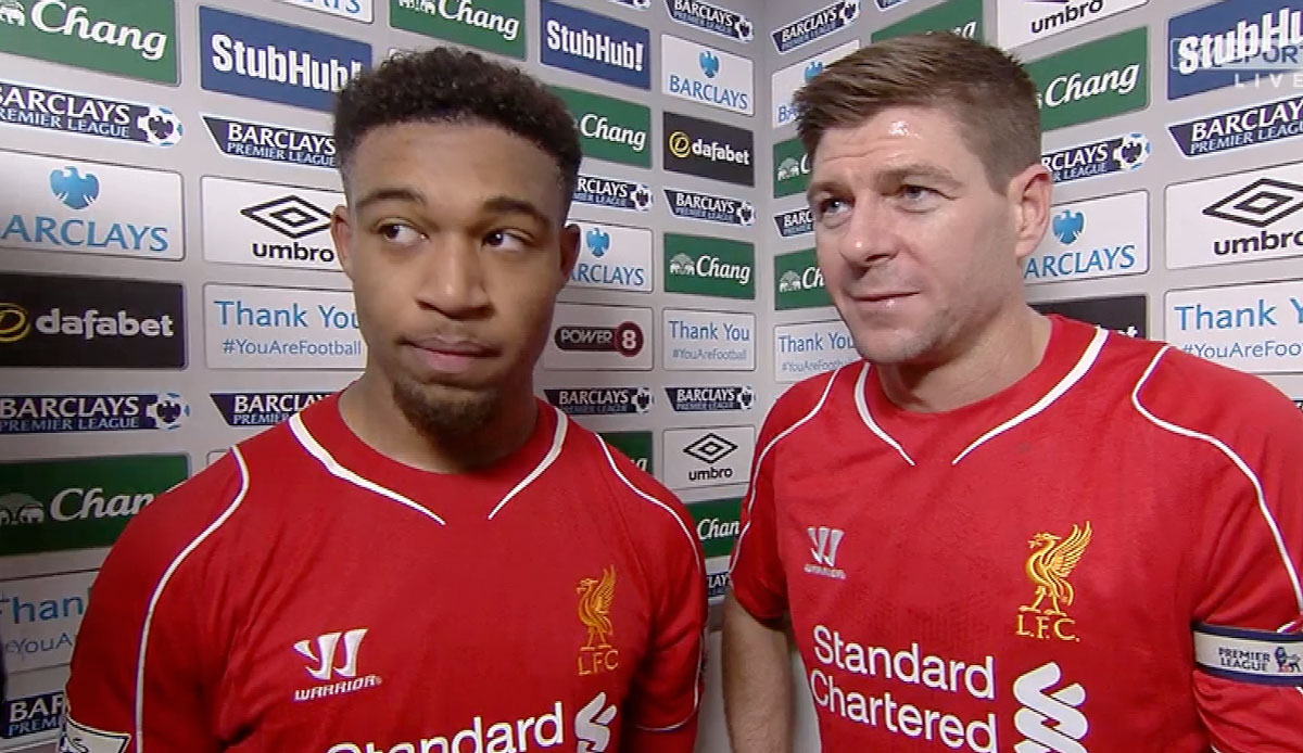 Steven Gerrard Jordon Ibe