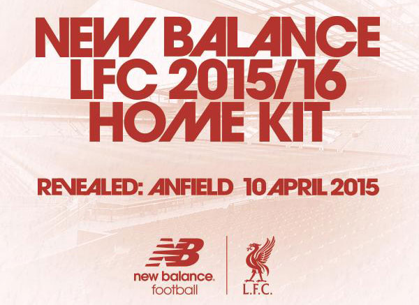 LFC New Balance 2015-16 Home Kit Launch
