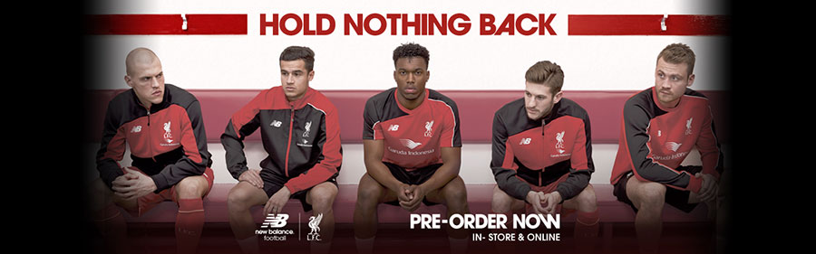 LFC unveil training kits for 2015-16