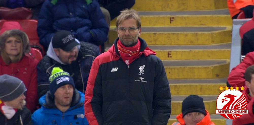 Klopp watches LFC beat Exeter