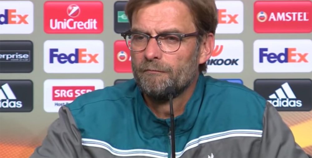 Jurgen Klopp post match against Sevilla