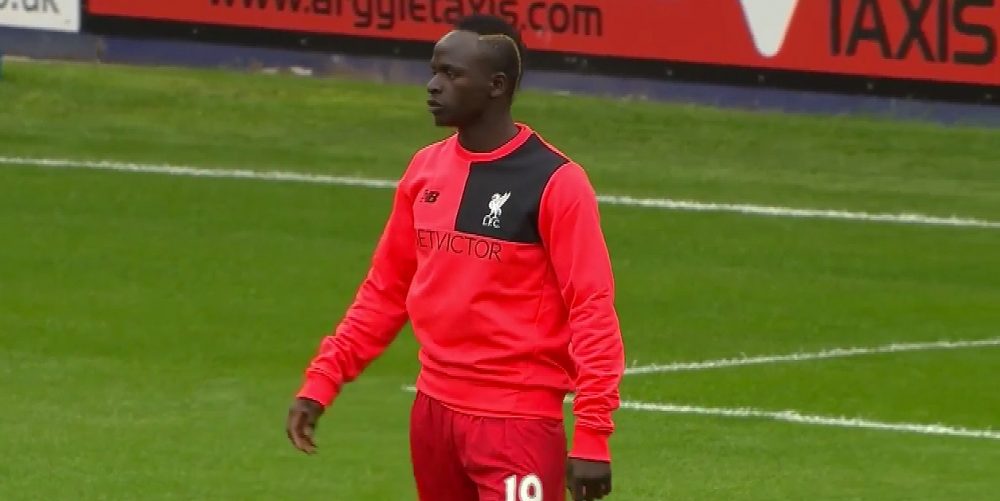 Sadio Mane starts his first game for Liverpool against Tranmere