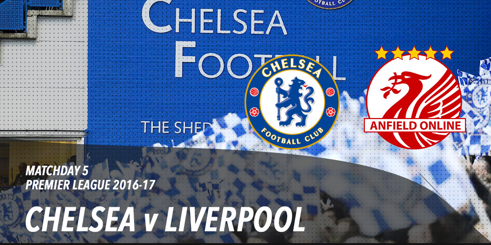 Chelsea v Liverpool Friday at Stamford Bridge