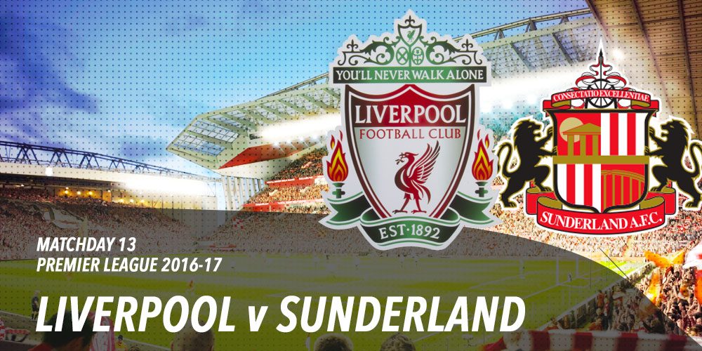 Liverpool v Sunderland at Anfield