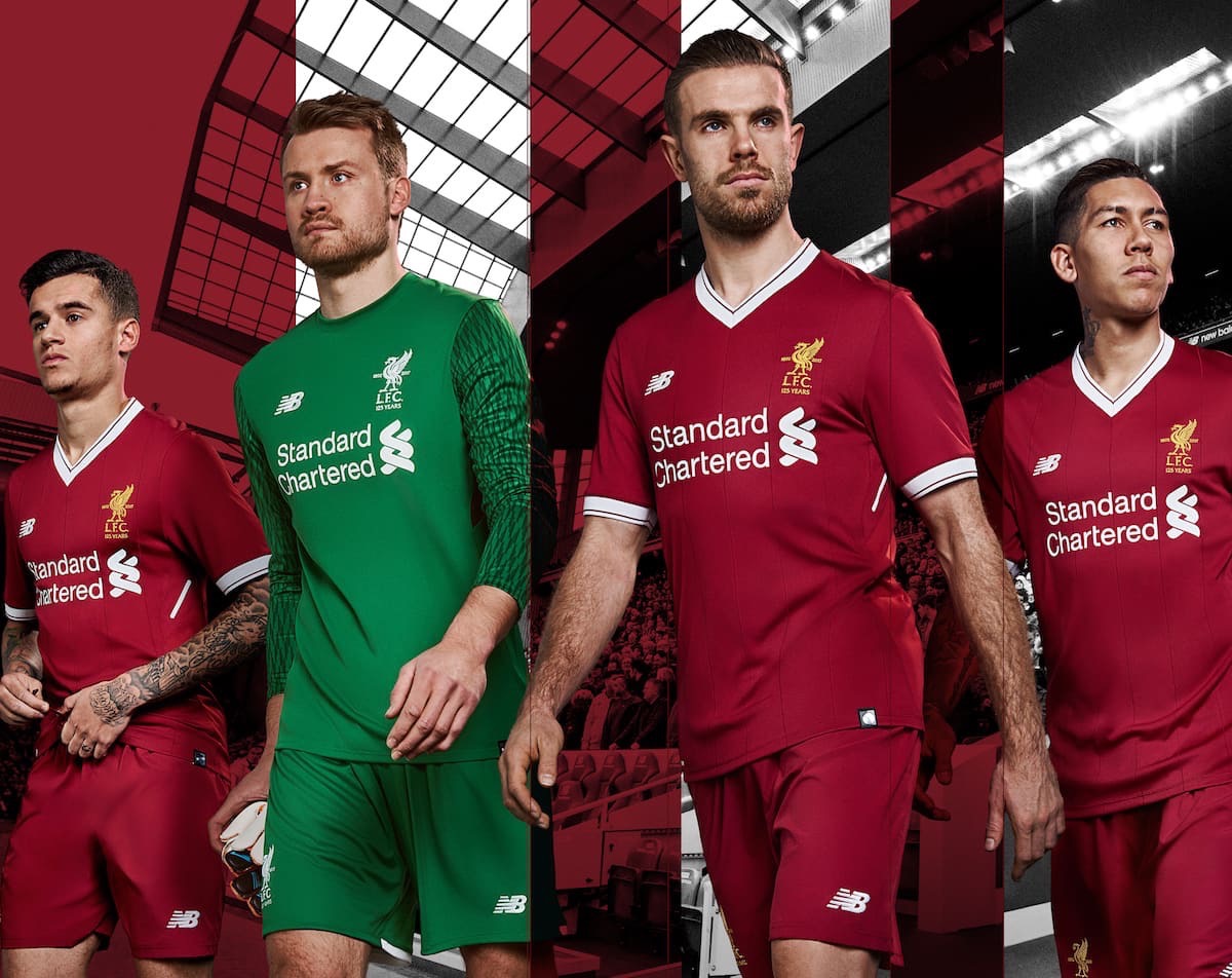 LFC Players show off the new home kits