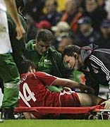 Alonso injured