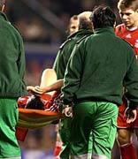 Gonzalez injured