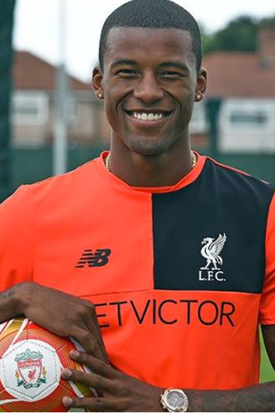 Liverpool No5 Wijnaldum Third Long Sleeves Jersey