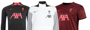 New LFC Training Clothing and Shirts 2022-23