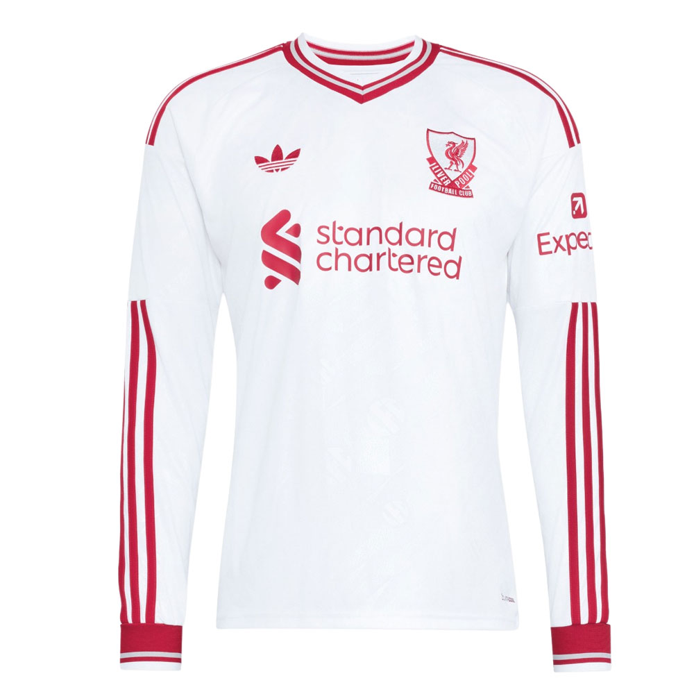 LFC Away Shirt Mens Long Sleeve