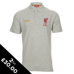 Grey Classic Polo