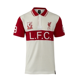 LFC Mens White Ultimate Polo