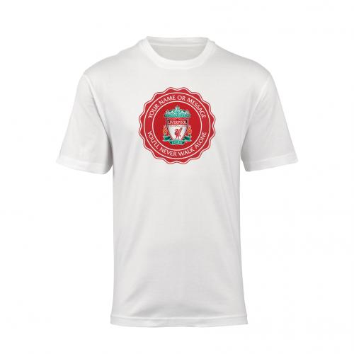 LFC Personalised Crest Mens T-Shirt LFC Personalised Crest Mens T-Shirt