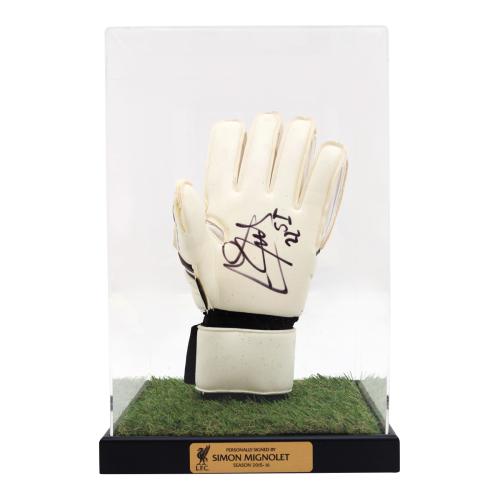 LFC Signed Mignolet Glove in Case