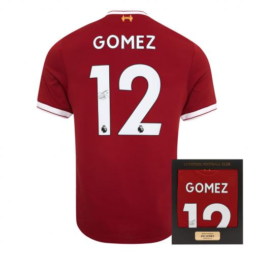 Joe Gomez LFC 2017-18 Signed Shirt