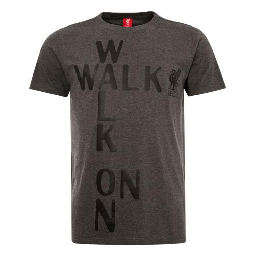 LFC Mens Charcoal Walk On Walk On Tee LFC Mens Charcoal Walk On Walk On Tee