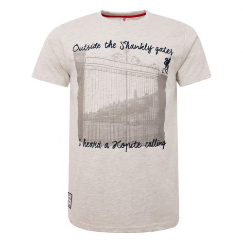 Shankly Gates Embroidered T-Shirt - Mens Shankly Gates Embroidered T-Shirt - Mens