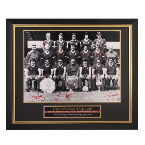 LFC 1977 European Cup Final Signed