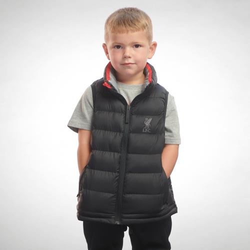 LFC Boys Black Gilet