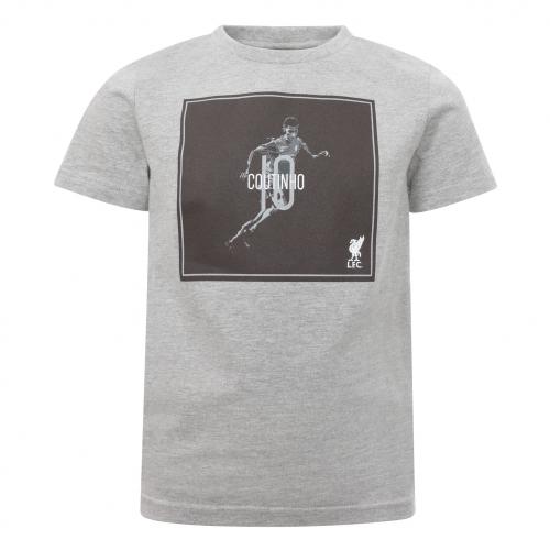 LFC Boys Grey Coutinho Tee