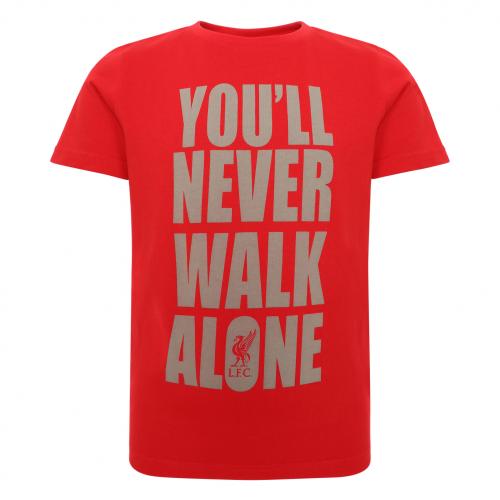 LFC Boys Red YNWA Tee