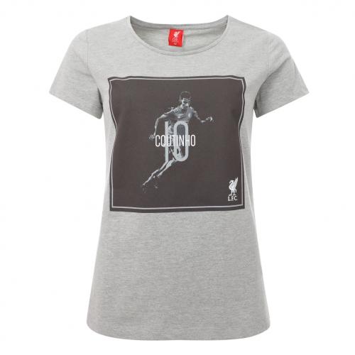 LFC Ladies Grey Coutinho Tee