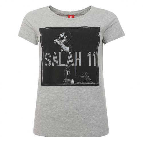 LFC Ladies Grey Marl Salah 11 Tee