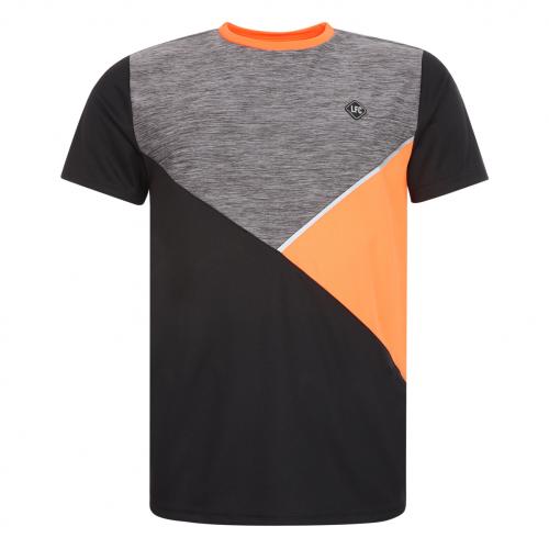 LFC Mens Black Geo Panel Sport Tee LFC Mens Black Geo Panel Sport Tee