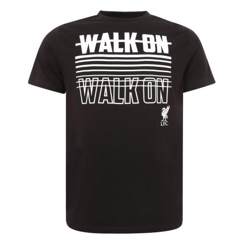 LFC Mens Black Walk On Tee