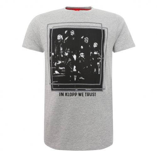 LFC Mens Grey In Klopp We Trust Tee