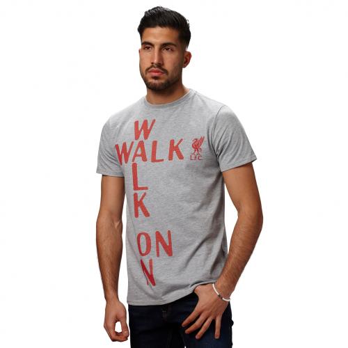 LFC Mens Grey Marl Walk On Tee