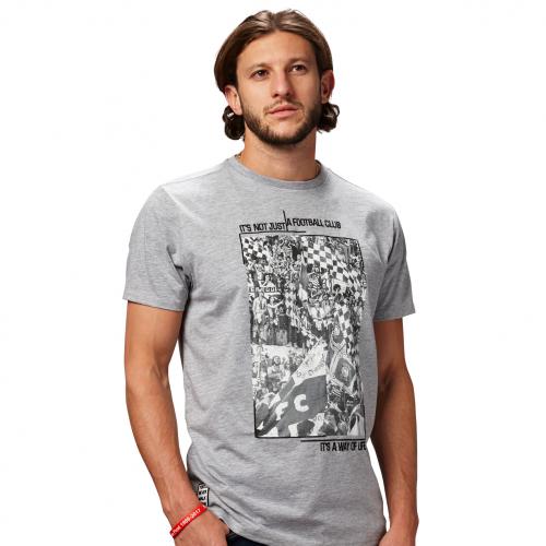 LFC Mens Grey Marl Way of Life Tee