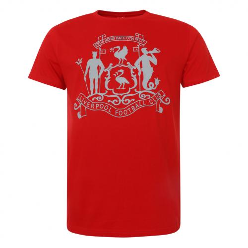 LFC Mens Red Retro Crest Tee