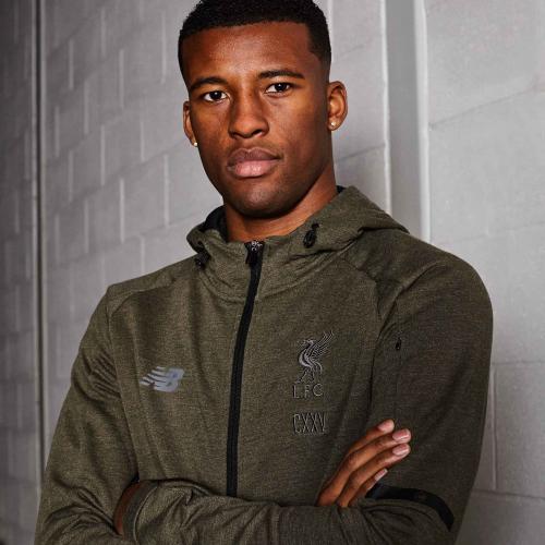 New Balance Sportswear Mens Green Hoody CXXV 17/18