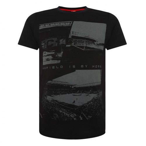 LFC Mens Black Anfield Tee