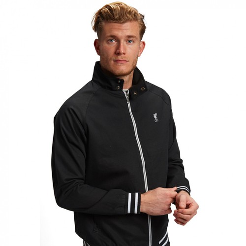 Lfc mens black tricot track top online