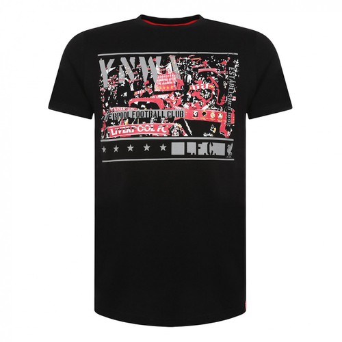 LFC Mens Black YNWA Tee