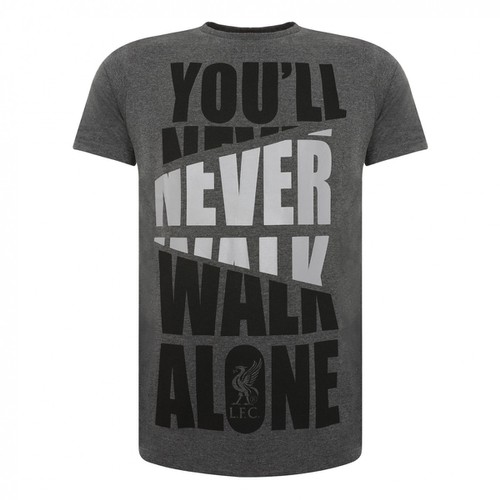 LFC Mens Charcoal YNWA Tee