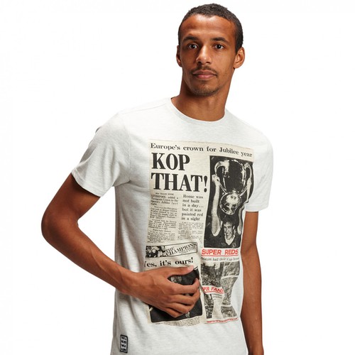 LFC Mens Ecru Marl Kop That Tee